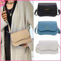 XIANP หนังพียู กระเป๋าสะพายไหล่แบบสั้น สีทึบทึบ กระเป๋า Crossbody อุปกรณ์ระดับพรีเมียม กระเป๋าใส่ของ สำหรับผู้หญิง