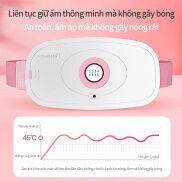 Đai làm ấm bụng kinh massage chườm ấm giảm đau bụng,Đai làm ấm bụng