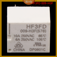 Aleaty? 1ชิ้น HF3FD-009-ZTF HF3FD 009-HSTF HF3FD 009-H3F 4PIN ถ่ายทอด