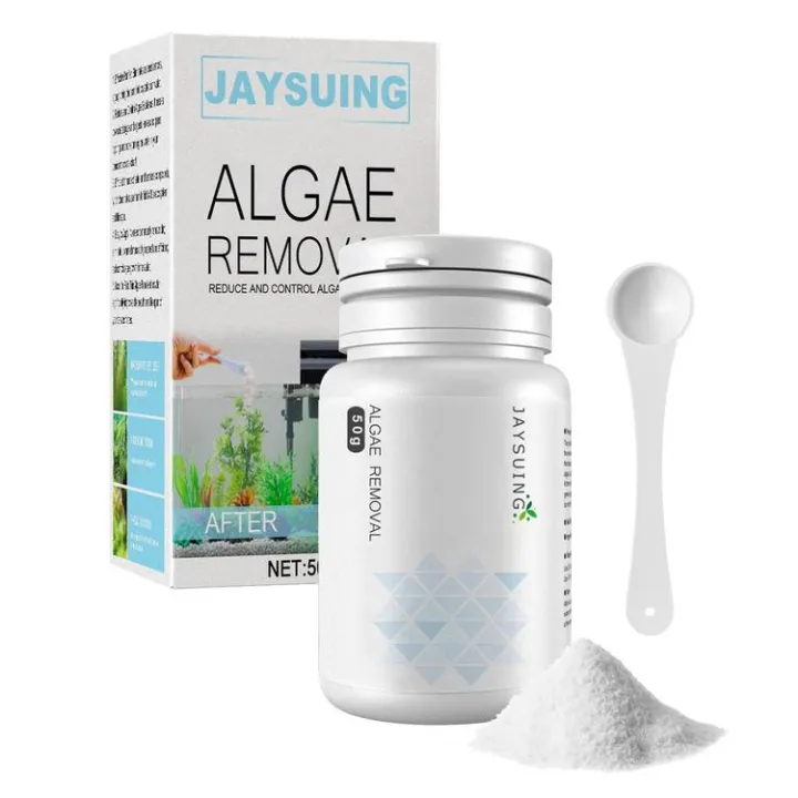 50g Algae Remover for Ponds Algae Removal Agent with Spoon Water