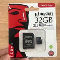 ของแท้ Kingston Micro SD Card Class10 ขนาดความจำ 32 GB with Adapter แท้100% ช่วยเพิ่มพื้นที่