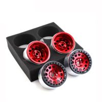 4PCS 1/10 RC Rock Crawler Aluminum 2.2 Beadlock Wheel Rims for Axial SCX10 RR10 Wraith 90048 90018 TRX4 TRX-6 Electrical Connectors