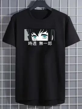 DEMON SLAYER Nezuko Kamado Design T-shirt with DTF (Direct to Film) Anime  Print Rubberized Quality Plain 80% Cotton 20% Polyester, Crew / Round Neck  for Casual Unisex Wear, fit Men Woman, Available