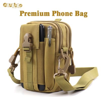 Mobile Phone Bag Men Waist Bag Multifunctional Tactical Belt Bag Set Diagonal Middle Aged  Elderly Mini Small Bag Leisure Sport Running Belt