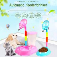 650ml Pet Cats Automatic Feeders Large Capacity Water Fountain Plastic Dog Water Bottle Feeding Bowls Water Dispenser For Cats