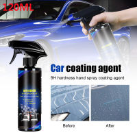 JPK【Ready StocK】120ML Liquid Ceramic Spray Coating Top Coat Quick Nano-Coating Auto Spray Wax Automotive Nano Spray Coating Agent Car Detailing Ceramic Coat Super Hydrophobic Glass Coating Set