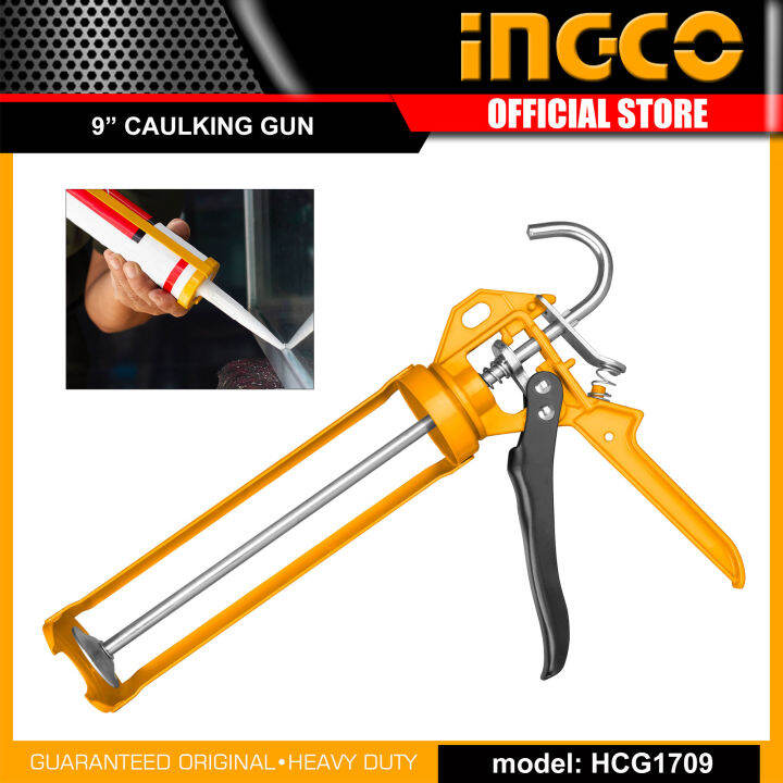 Ingco HCG1709 9" Caulking Silicone Sealant Gun Aluminum Handle IHT