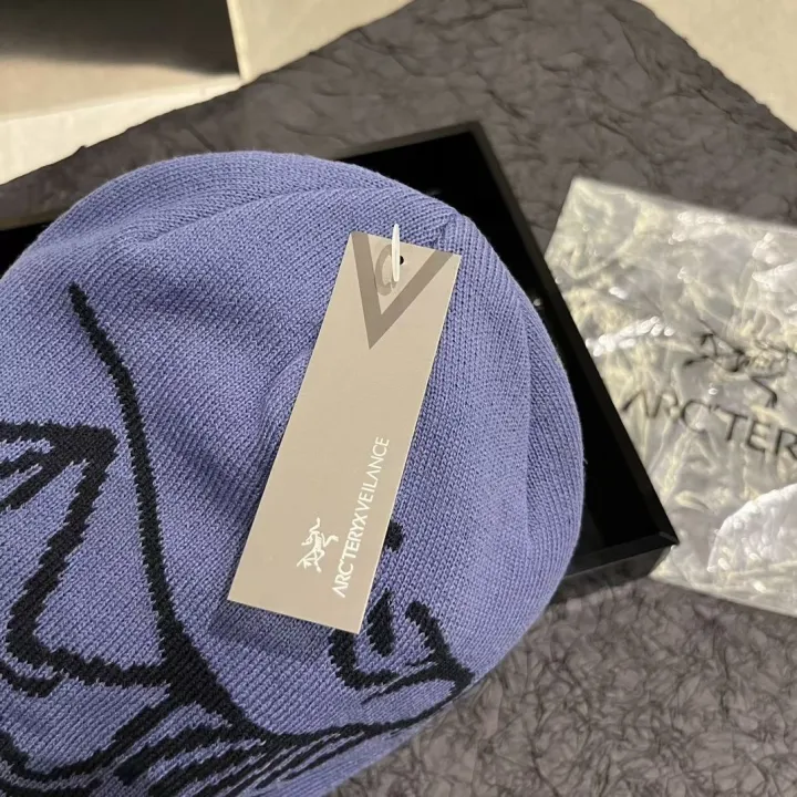 arcteryx-topi-dingin-ถักลายแบบซิงโครนัสสำหรับผู้ชายและผู้หญิงหมวกสกี2023f-topi-dingin-ถักแบบเดียวกัน