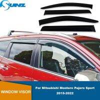 กระบังหน้าต่างสำหรับมิตซูบิชิโชกัน Montero Pajero 2015 2016 2017 2018 2019 2020 2021 2022รถแผ่นเบนทางลมหน้าต่าง