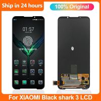 6.67 "หน้าจอต้นฉบับสำหรับ Xiaomi Black Shark ชุดประกอบดิจิไทเซอร์3สัมผัสหน้าจอ LCD KLE-H0 Blackshark3ชิ้นส่วนโทรศัพท์มือถือ A0 KLE