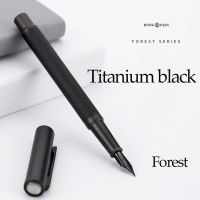 Eff Nib Fountain ปากกาโลหะเต็มรูปแบบผู้ถือคลิปปากกาสแตนเลส0.5มม.0.4มม. ปากกาสำหรับเขียนโรงเรียนเครื่องเขียนอุปกรณ์สำนักงาน