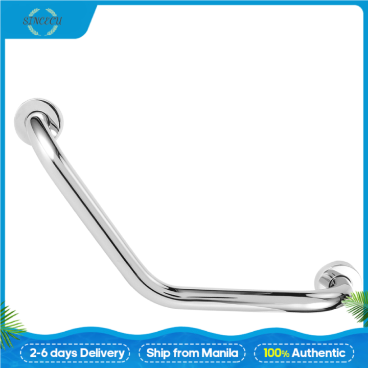 304 stainless steel bathroom toilet safety grab bar handle wall mounted | Lazada PH