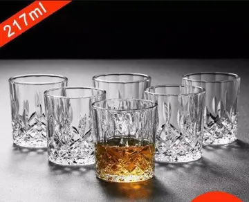 6pc Crystal Glass Set (217ml)