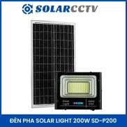 Đèn pha năng lượng mặt trời SOLAR LIGHT 200W SD-P200
