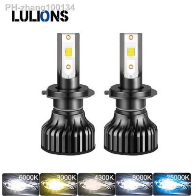 2pcs H4 LED Headlight 22000LM CSP Chip LED H7 H1 H11 H8 H9 9005 9006 HB3 HB4 4300K 6500K 8000K Bulbs Turbo Fog Light 12V