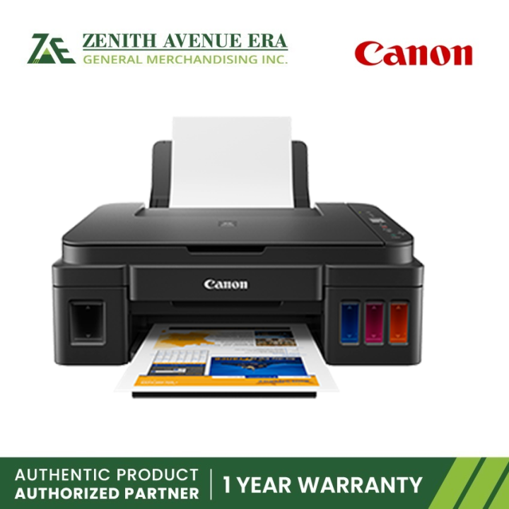 Canon Pixma g2010 3 in 1 refillable ink tank color printer Canon