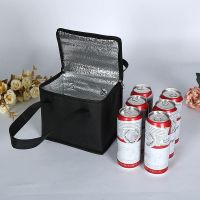 Portable Lunch Cooler Bag Folding Insulation Picnic Ice Pack Food Thermal Bag Drink Carrier Insulated Bags Food Delivery Bag