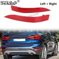 2pcs Left Right For BMW X1 F48 2015 2016 2017 2018 2019 2020 Rear Tail Bumper Corner Reflector Decorative False Light Lamp