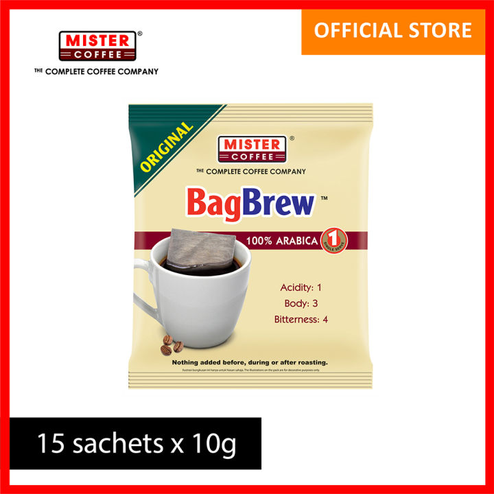 DripBrew Premium Arabica  (100 sachets) - Mister Coffee