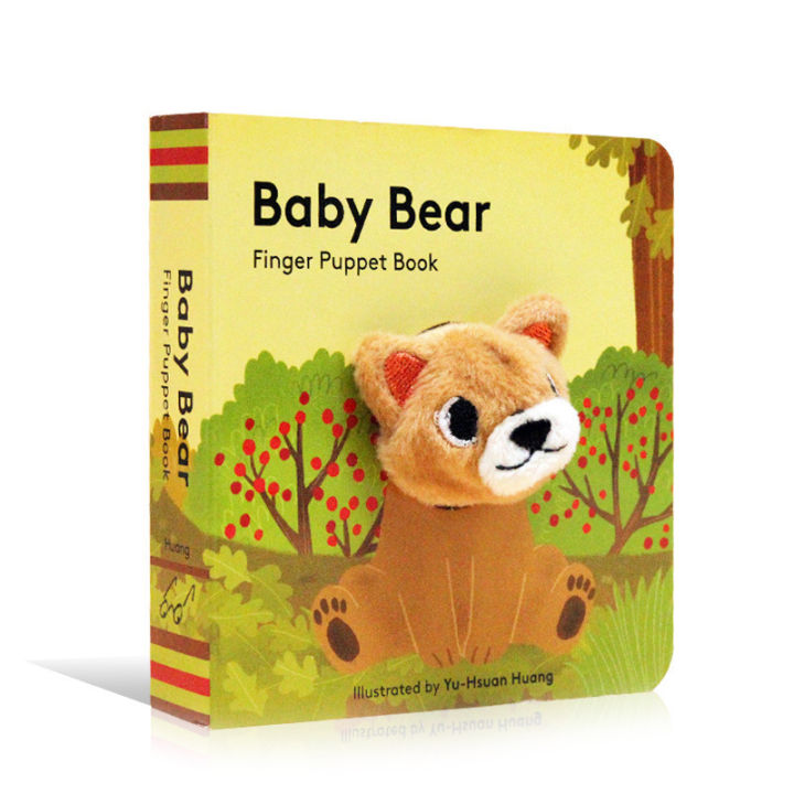 baby-bear-finger-puppet-book-english-original-picture-book-cardboard-book-small-palm-book-baby-toy-book-0-3-years-old