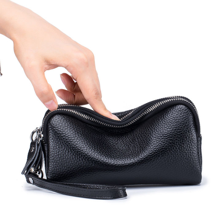 genuine-leather-women-long-wallet-3-layer-zipper-clutch-purse-bag-2022-new-large-capacity-wristlet-wallet-phone-bag-money-pocket