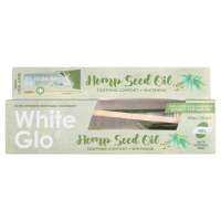 ยาสีฟันขัดฟันขาว White Glo H e m p Seed Oil Toothpaste 150 กรัม exp 01/2025