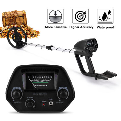 GT-5080 Portable Easy Installation Underground Metal Detector High Sensitivity High Accuracy Jewelry Treasure Gold Metal Detecting Tool Metal Finder for Adults and Kids