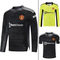 21-22-23-24 united fans version DE gea keeper take 1 long sleeve football goalkeeper short sleeve soccer uniform