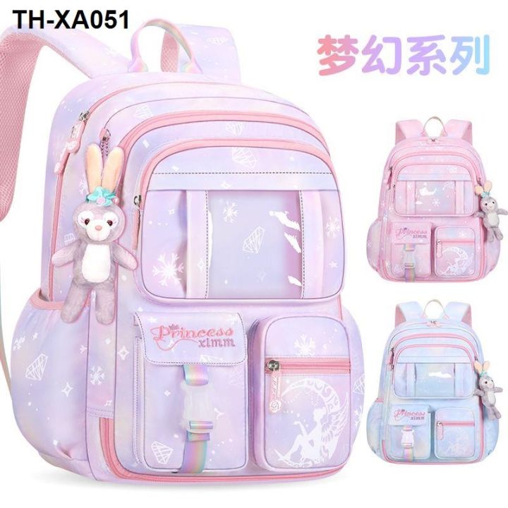 new-schoolbag-primary-school-students-girls-123456-grade-large-capacity-cute-girl-childrens-backpack