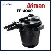 ATMAN​ รุ่น EF-4000UV​ ถังกรอง ถังกรองนอกบ่อปลา แบบมี UV