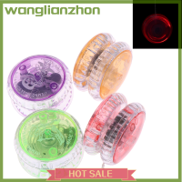 Wanglianzhon แฟลชของเล่นเด็ก,พลาสติก LED ลูกโยโย่ความเร็วสูงส่องสว่างสีสันสดใสจำนวน1ชิ้น