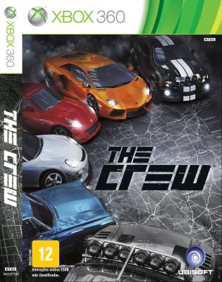 The Crew  แผ่นเกม Xbox 360  สำหลับเครื่องแปลงระบบ RGH/JTAC  LT2.0 LT3.0