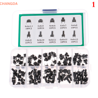 ?【Lowest price】CHANGDA 10รุ่น6x6สวิตช์สัมผัสปุ่มไมโครสวิตช์สำหรับ Arduino