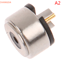 ?【Lowest price】CHANGDA 8mm 2Pin high Magnetic SPRING-Loaded Magnetic CABLE DC-126 126A ขั้วต่อ Pogo Pin Charge Power MALE FEMALE Probe SOLDER Wire Type CONNECTOR