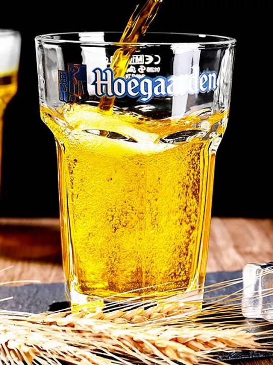 แก้วเบียร์-แก้วhoegaarden-แก้วเบียร์โฮการ์เด้น-แก้วน้ำ-แก้วน้ำhoegaarden