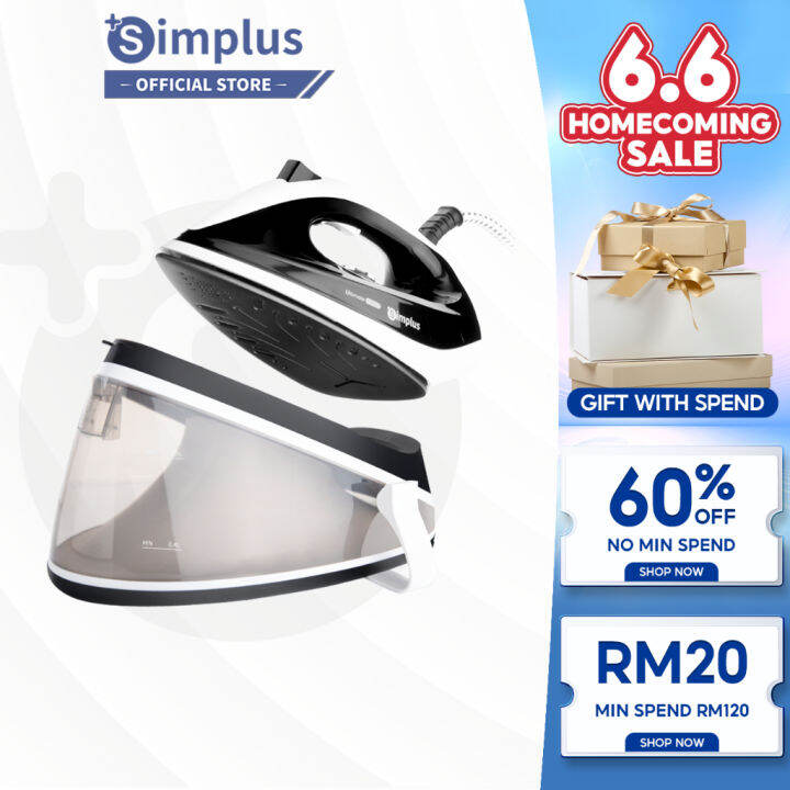 iron 【NEW LAUNCH】Simplus Steam Generator Iron Ultimate G9000 Teflon