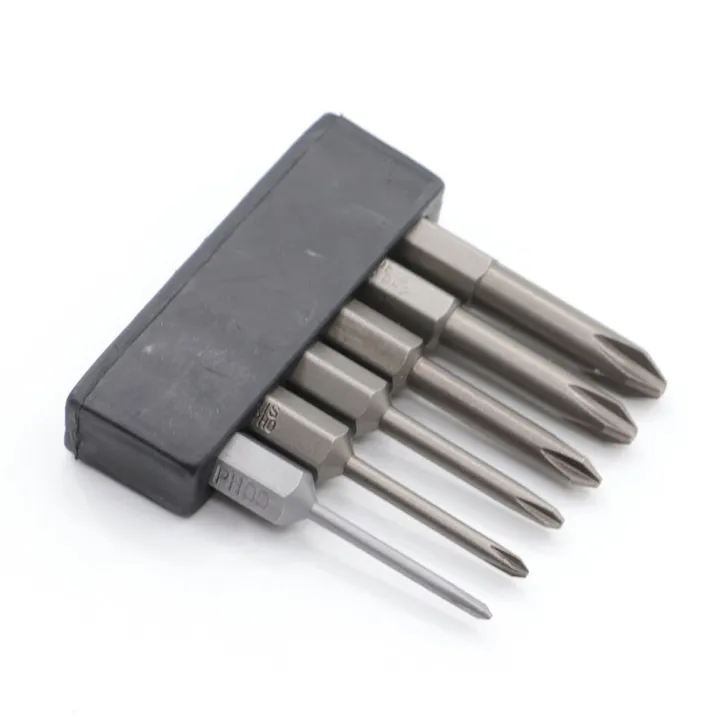 6pcs-set-50mm-1-4-hex-shank-cross-head-screwdriver-bits-electric-driver-hand-tools-magnetic-screwdriver-drill-bit-s2-steel-screw-nut-drivers