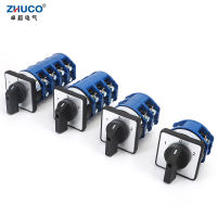 ZHUCO SZW26LW26-160 160A 240V 3ตำแหน่ง On-Off-On 1 2 3 4เฟสสากล Changeover Cam Switch D101.1 D202.2 D404.4