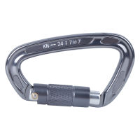 Rock Climbing Carabiner Ultra Sturdy Locking Carabiner Stream Descent ปีนเขากลางแจ้งสำหรับเปลญวน