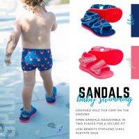 NABAIJI รองเท้าแตะ รองเท้าแตะสำหรับเด็ก / เด็กเล็ก (สีน้ำเงิน) ( Baby Swimming Sandals ) อุปกรณ์ว่ายน้ำ Swim ชุดว่ายนํ้าเด็ก ห่วงยาง รองเท้าชายหาด