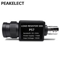 Peakelect P57 BNC Male to Female Adapter Load Resistor 50Ω 50Ohm Feed Through Terminator Seat Connector 50KY Device DC 1GHz