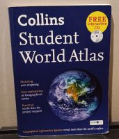 หนังสือสารานุกรม Collins Student World Atlas โดย Collins UK มีแผ่นซีดี