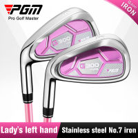 PGM G300 Golf Club 7 Iron Women Left Hand 7 Iron Golf Club Ladies Graphite/Stainless Steel Shaft Practice TIG025