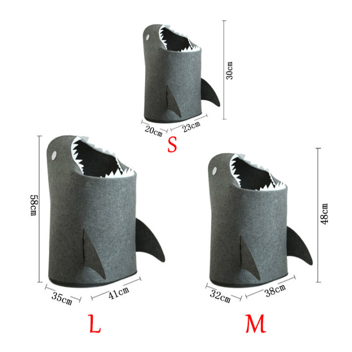 laundry-basket-shark-shape-kids-toys-storage-basket-home-folding-toys-clothes-organizer-bucket-storage-decor