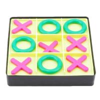 Feng Qi shopใหม่ Tic - Tac - Toe เด็กปริศนาผู้ใหญ่ที่ต้องการ Simple Start เกมส์หมากรุกพลาสติก