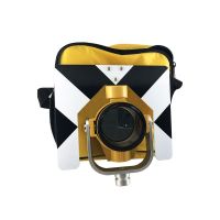 Tilting prism offset -30/0mm with soft bag for total station