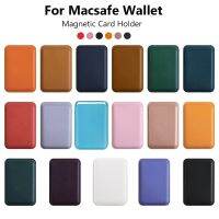 For Apple Magsafe Wallet For iPhone 13 12 14 Pro Max 11 Macsafe Case Magnetic Leather Wallet Bag ID Card Slots Holder Adsorption