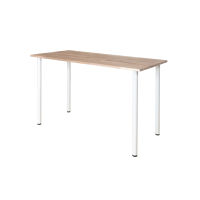 โต๊ะทำงาน โต๊ะคอมพิวเตอร์ โต๊ะออฟฟิศ หนา 1.8 cm. กว้าง 40 cm. ยาว 110 - 170cm. ไม้Acaciaแท้ พร้อมขา IKEA โดนน้ำได้ไม่พอง