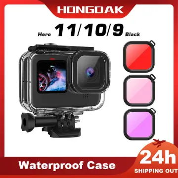 SOONSUN Waterproof Case for GoPro Hero 12 11 10 9 Black Go Pro