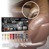 【LZ】✥☋  Sofa Car Seat Leather Complementary Refurbish Cream Repair Paste 20ml Leather Repair Gel Color Car Repair Scratches Cracks